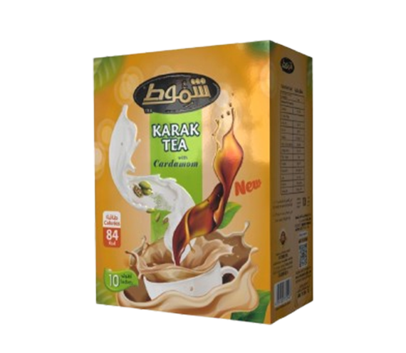 Shamout Karak Tea W/ Cardamom 10 sachet*12