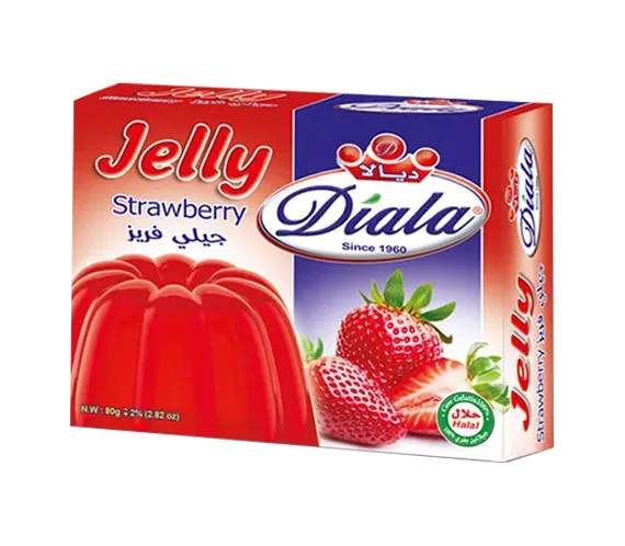 Diala  Strawberry Jelly 80g*24
