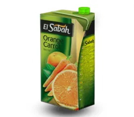 EL-SABAH ORANGE CARROT TETRA PACK NECTAR 1L*12
