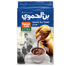 Hamwi Cafe Extra Cardamom Blue 1Lb *6 