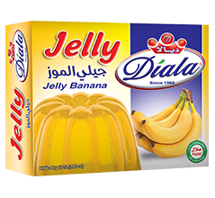 Diala Banana Jelly 80g*24