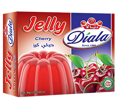 Diala Cherry Jelly 80g*24