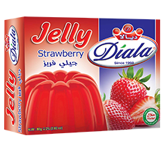 Diala Strawberry Jelly 80g*24