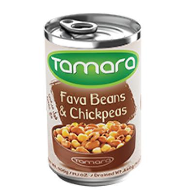 Tamara Fava Beans & Chickpeas 400g*24