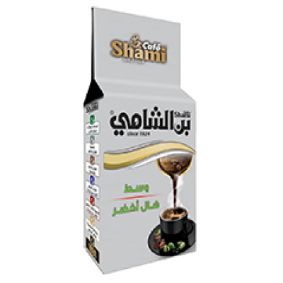 Al shami Cafe Silver W/Mid Cardamon 1Lb*10