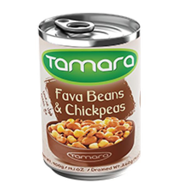 Tamara Fava Beans & Chickpeas 400g*24