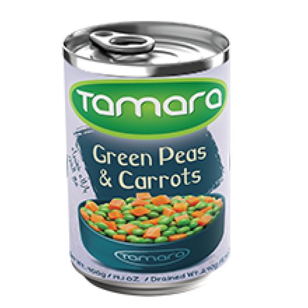 Tamara Green Peas & Carrots 400g*24