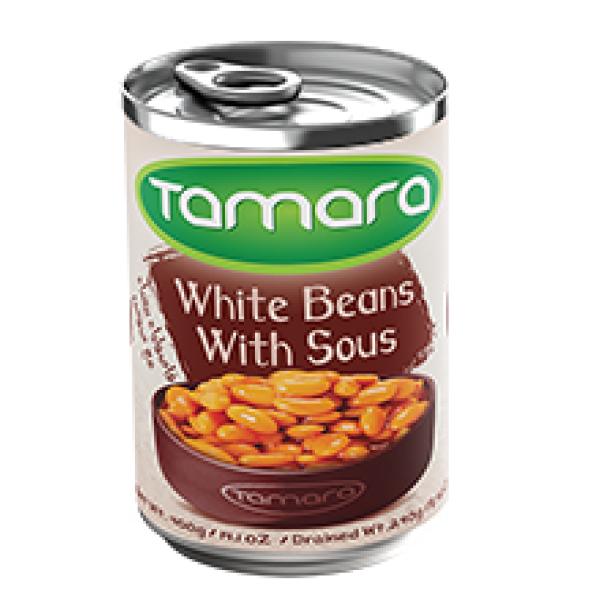 Tamara White Beans With Sauce 400g*24