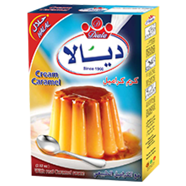 Diala cream caramel 80g*12