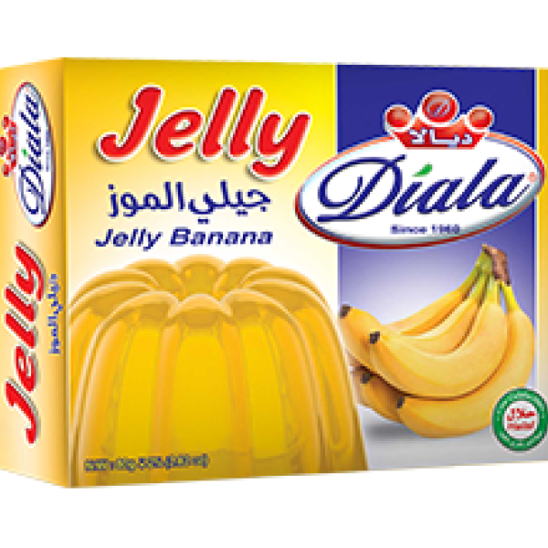 Diala Banana Jelly 80g*24