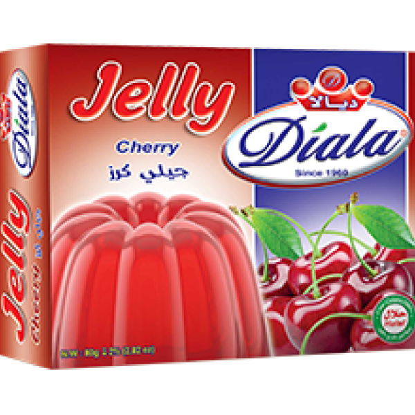 Diala Cherry Jelly 80g*24