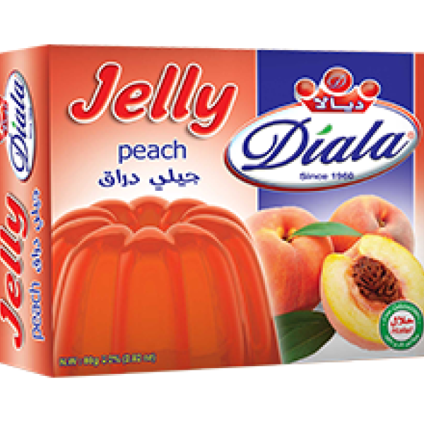 Diala jelly peach 80g *24