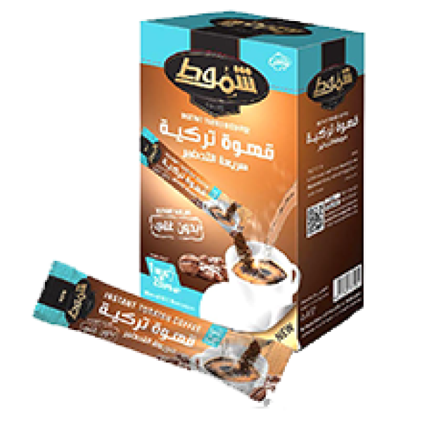 Shamout Instant Turkish café 1 cup 20*12 box